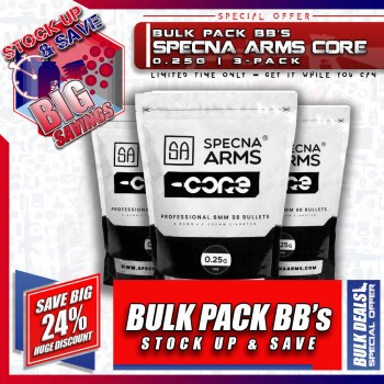 BULK DEALS: Specna Arms CORE 0.25g (3 PACK)
